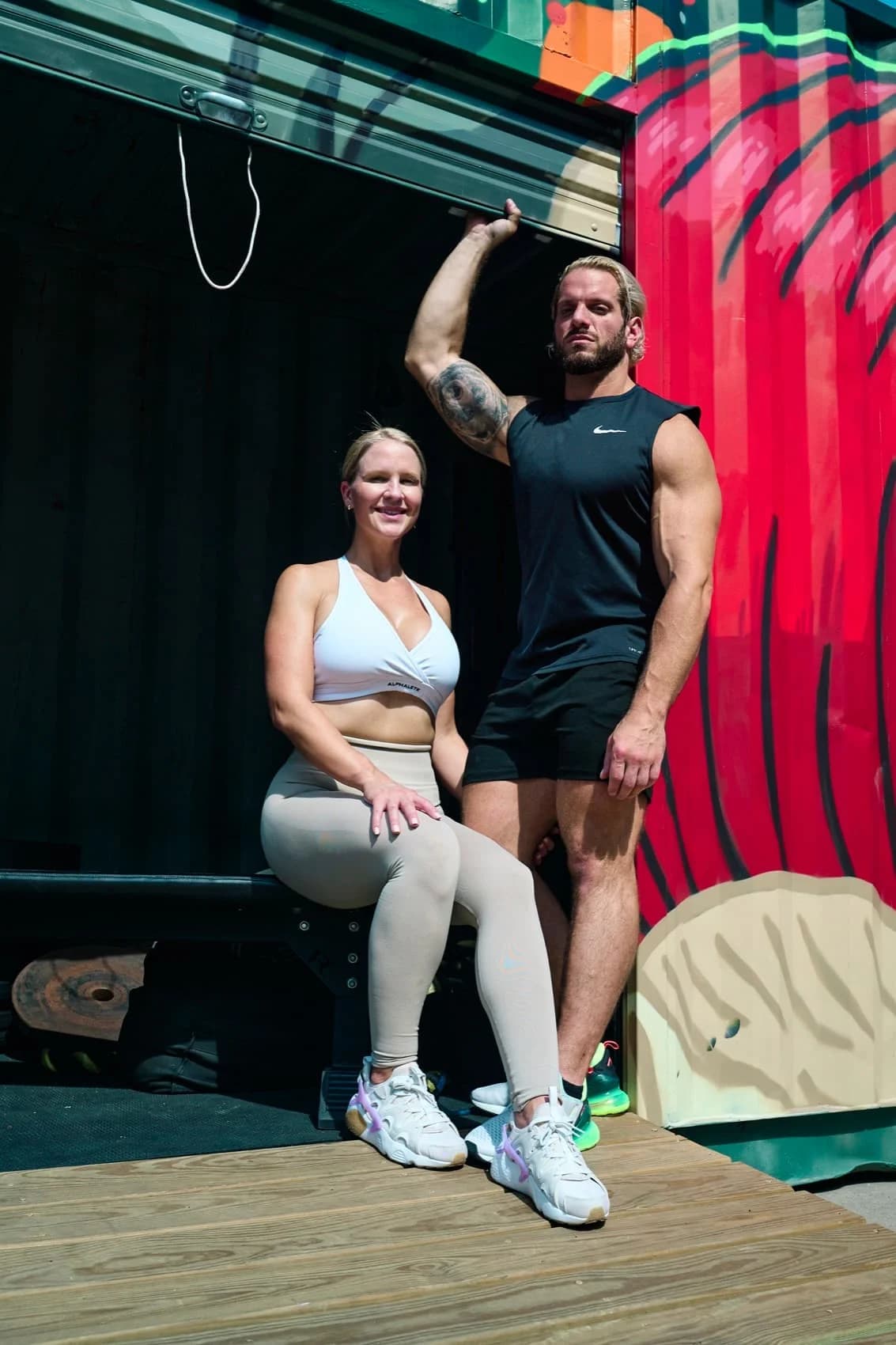 Jarred and Katelyn Curcio at Squatch in Austin, Texas