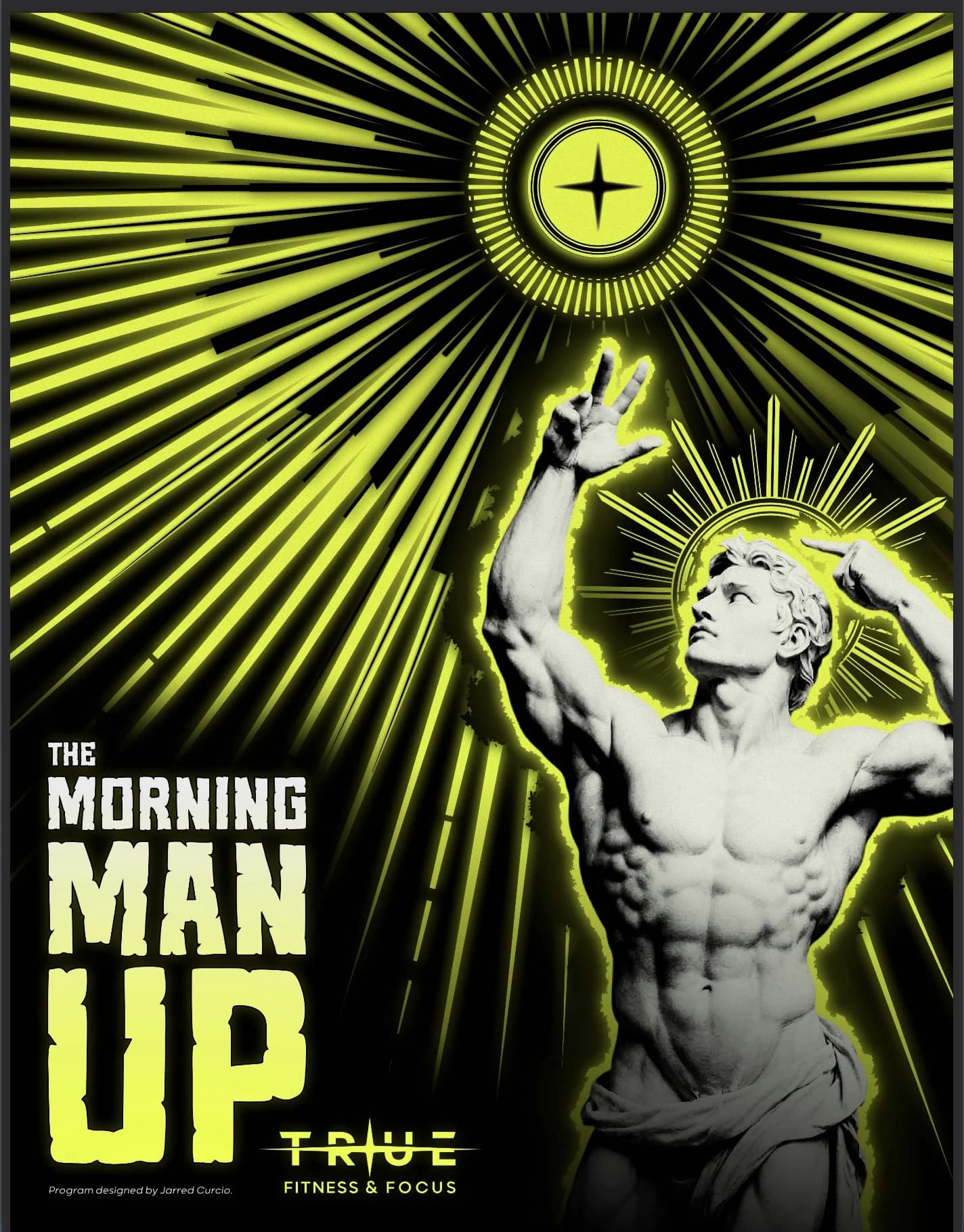 The Morning MAN-UP section cover from the Muscle and Mindset program